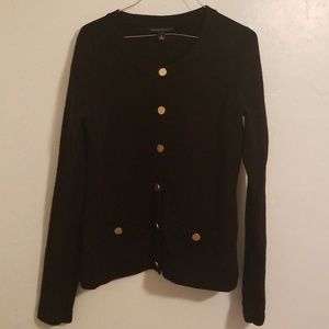 Small Banana Republic cardi with gold buttons
